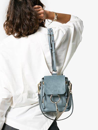 chloe faye backpack dupe uk|chloe mini faye backpack.